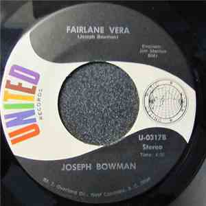 Joseph Bowman - What Is Love / Fairlane Vera