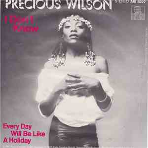 Precious Wilson - I Don't Know