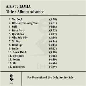 Tamia - Album Advance