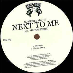 Burnski And M A N I K - Next To Me