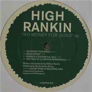 High Rankin - No Money For Guns EP