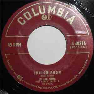 Lu Ann Simms, Percy Faith & His Orchestra - Junior Prom / Bing! Bang! Boom!