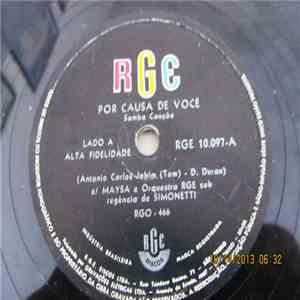 Maysa - Por Causa De Você / Franqueza