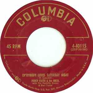Percy Faith & His Orch. - Ev'rybody Loves Saturday Night / True Or False