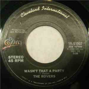 The Rovers - Wasn't That A Party / Matchstalk Men And Matchstalk Cats And D ...