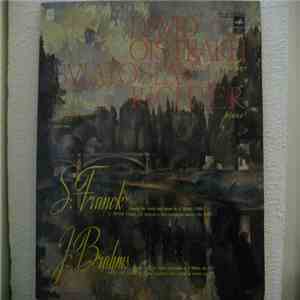David Oistrakh And Sviatoslav Richter / Franck / Brahms - Sonata For Violin ...