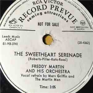 Freddy Martin And His Orchestra - The Sweetheart Serenade / Honey Lips