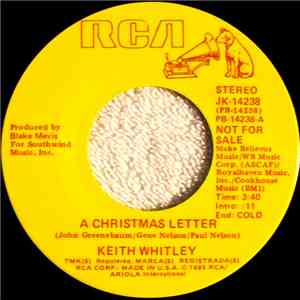 Keith Whitley - A Christmas Letter