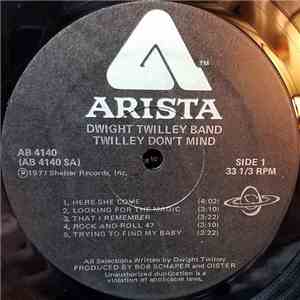 Dwight Twilley Band - Twilley Don't Mind