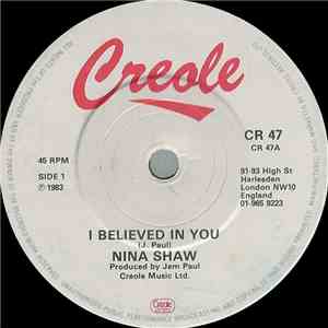 Nina Shaw - I Believed In You
