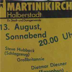Steve Hubback, Dietmar Diesner - Live In Halberstadt