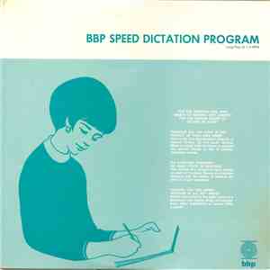 Unknown Artist - BBP Speed Dictation Program: Program A