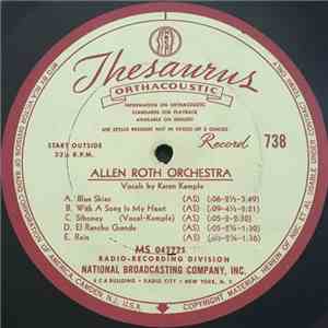 Allen Roth Orchestra / Thomas L. Thomas - Blue Skies
