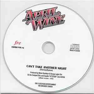 April Wine - Can't Take Another Night