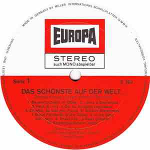 Gretl Perelli Und Alfons Zitz - Das Schönste Auf Der Welt