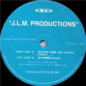 J.L.M. Productions - Missing From The Picture (Remix) / No Appreciation
