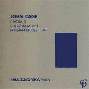 John Cage, Paul Zukofsky - Violin Music