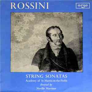 Rossini, Academy Of St Martin-In-The-Fields, Neville Marriner - String Sona ...