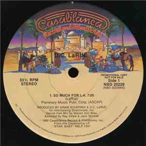 D.C. LaRue - So Much For L.A.