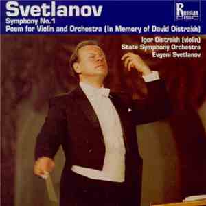 Svetlanov | Igor Oistrakh, State Symphony Orchestra, Evgeni Svetlanov - Sym ...