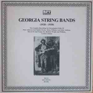Various - Georgia String Bands (1928-1930)