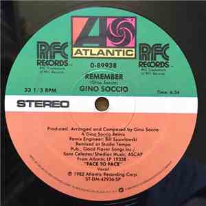 Gino Soccio - Remember / Dream On
