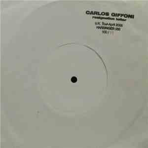 Carlos Giffoni - Resignation Letter