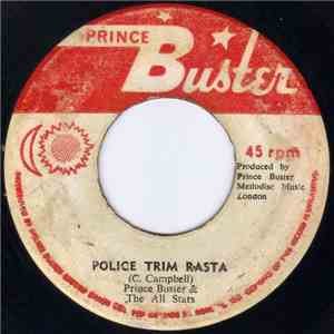 Prince Buster & The All Stars - Police Trim Rasta / Crystal Blue