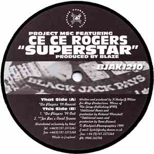 Project MSC Featuring Ce Ce Rogers - Superstar