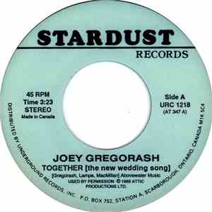 Joey Gregorash / Hagood Hardy - Together [The New Wedding Song] / The Homec ...