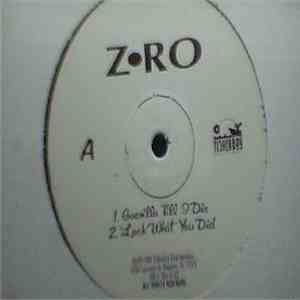 Z-Ro - Guerilla Till I Die / Life Story