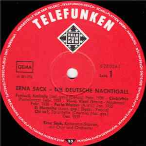 Erna Sack - Die Deutsche Nachtigall (Ein Porträt In Musik)