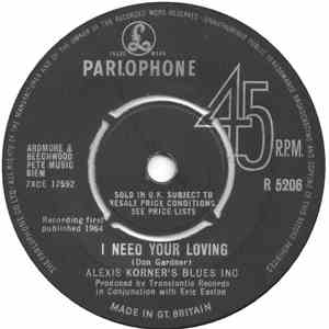 Alexis Korner Blues Incorporated - I Need Your Loving