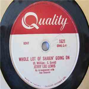 Jerry Lee Lewis - Whole Lot Of Shakin' Going On / It'll Be Me