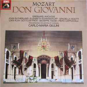 Mozart, Philharmonia Orchestra Et Choeurs, Carlo Maria Giulini - Don Giovan ...