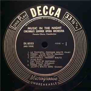 Cincinnati Summer Opera Orchestra - Music In The Night