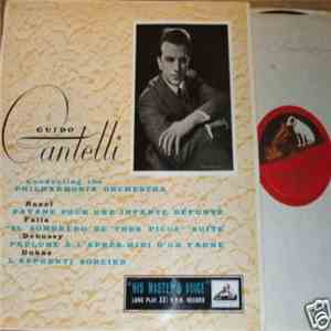 Guido Cantelli, Philharmonia Orchestra, Ravel, Falla, Debussy, Dukas - Pava ...