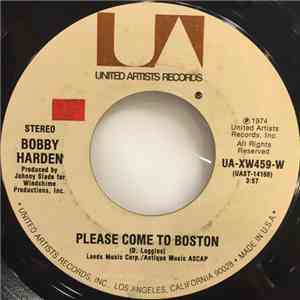 Bobby Harden  - Please Come To Boston