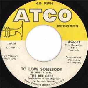 The Bee Gees - To Love Somebody