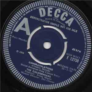 The Californians - Congratulations / What Is Happy Baby?