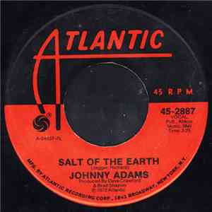 Johnny Adams - Salt Of The Earth / I'll Carry You