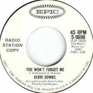 Kerri Downs - You Won't Forget Me
