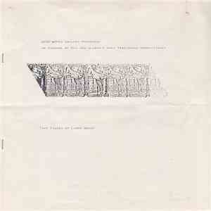 Larry Wendt - New And Slightly Used Text-Sound Compositions