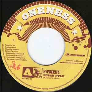 Lutan Fyah / Jahcoustix - Hypocrits / Tears Of Happiness