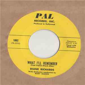 Diane Richards  -  What I'll Remember