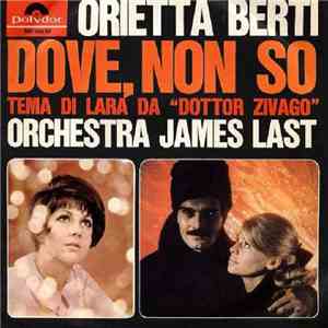 Orietta Berti - Dove, Non So