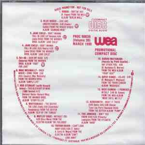 Various - WEA Promotional Compact Disc March 1990 (Volume 39)