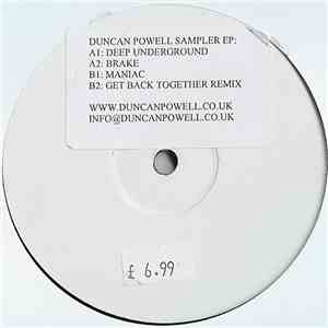 Duncan Powell - Duncan Powell Sampler EP