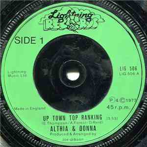 Althia & Donna / The Mighty Two - Up Town Top Ranking / Calico Suit