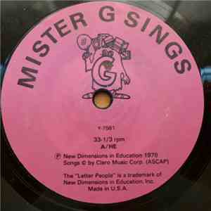 Unknown Artist - Mister G Sings